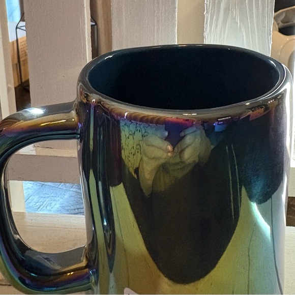 Rae Dunn Iridescent Mug with 'Harvest Blessings' - Picture 3 of 4